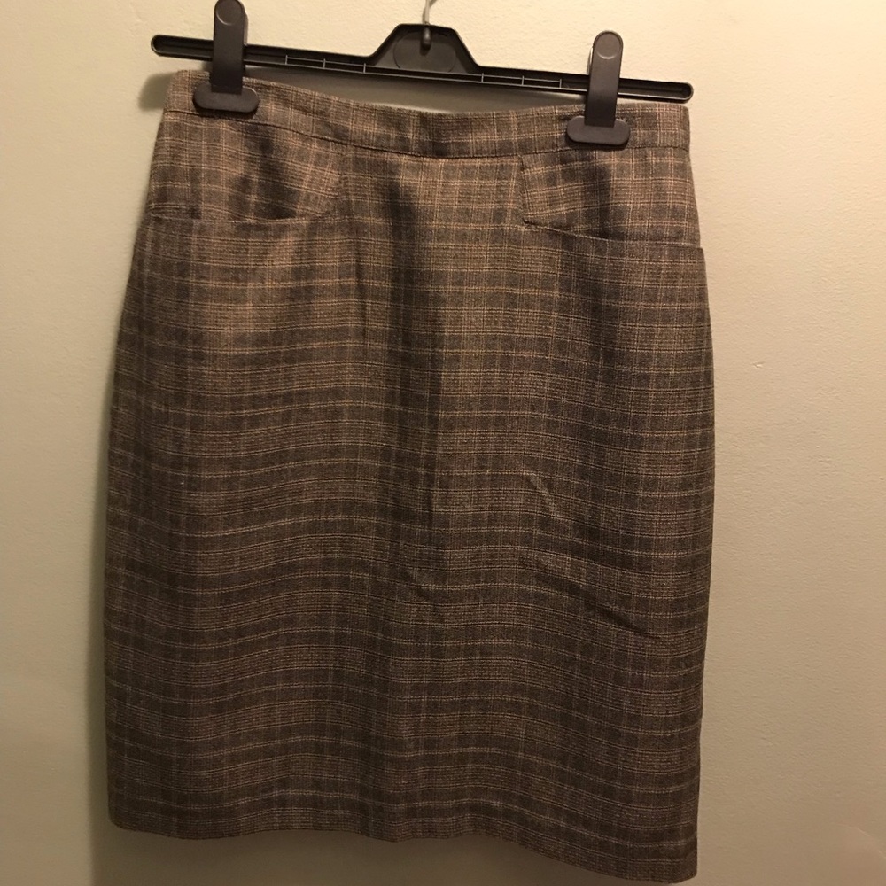 Vintage plaid skirt